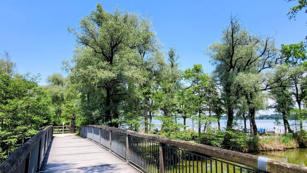 Chiemsee Radweg über die Prien