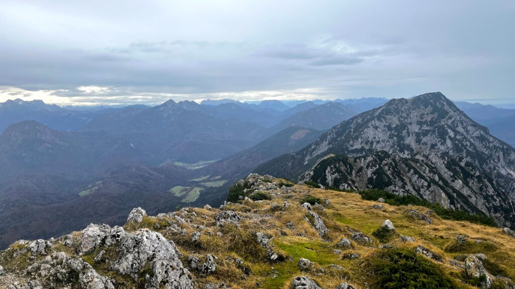 Ausblick Hochstaufen Gipfel