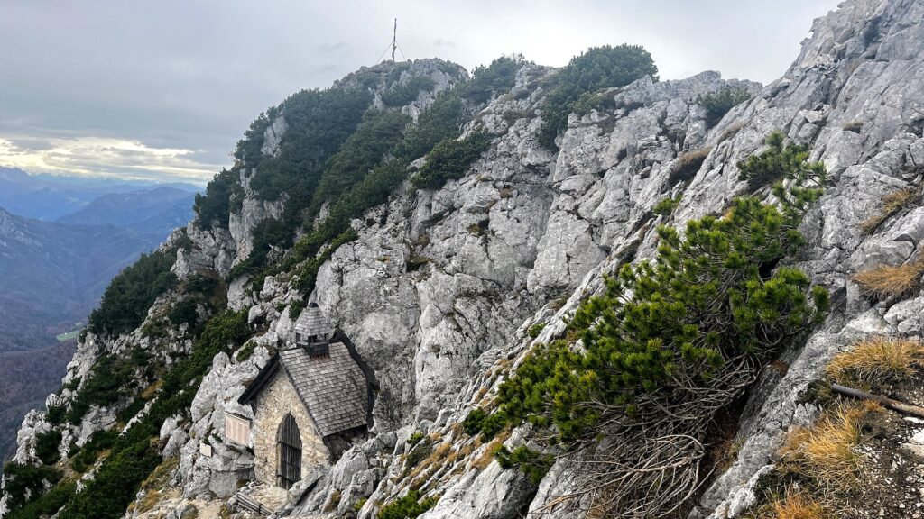 Hochstaufen Gipfelkreuz Staufenkapelle