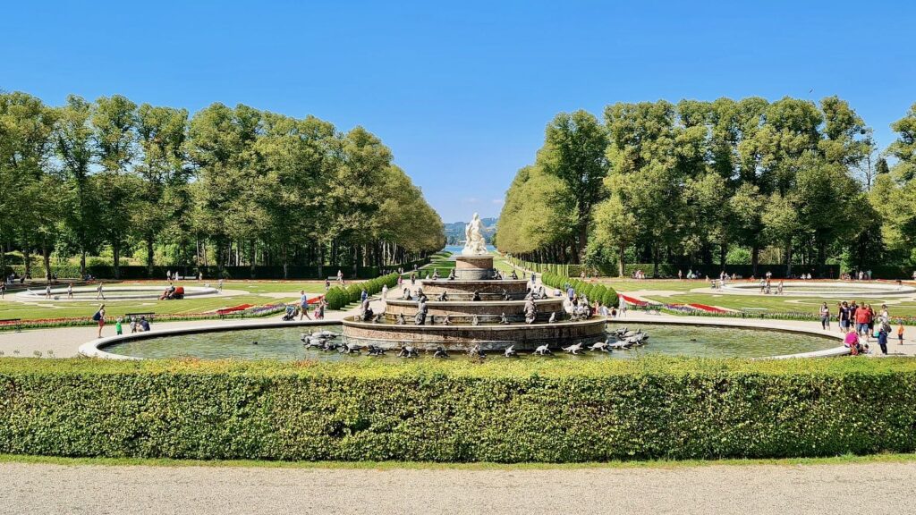Schlosspark am Schloss Herrenchiemsee