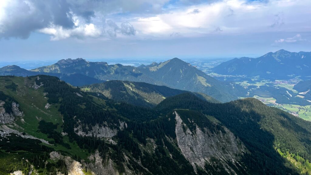 Geigelstein Ausblick