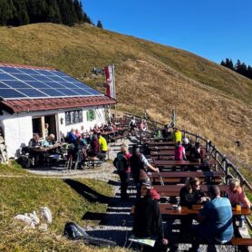 Terrasse Altkaser Alm