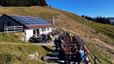 Terrasse Altkaser Alm