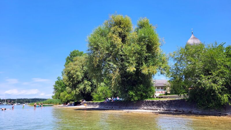 Badestelle-Kloster-Frauenchiemsee